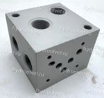 PD10-10A1-AL - одноместная плита для гидравлических распределителей и клапанов NG10