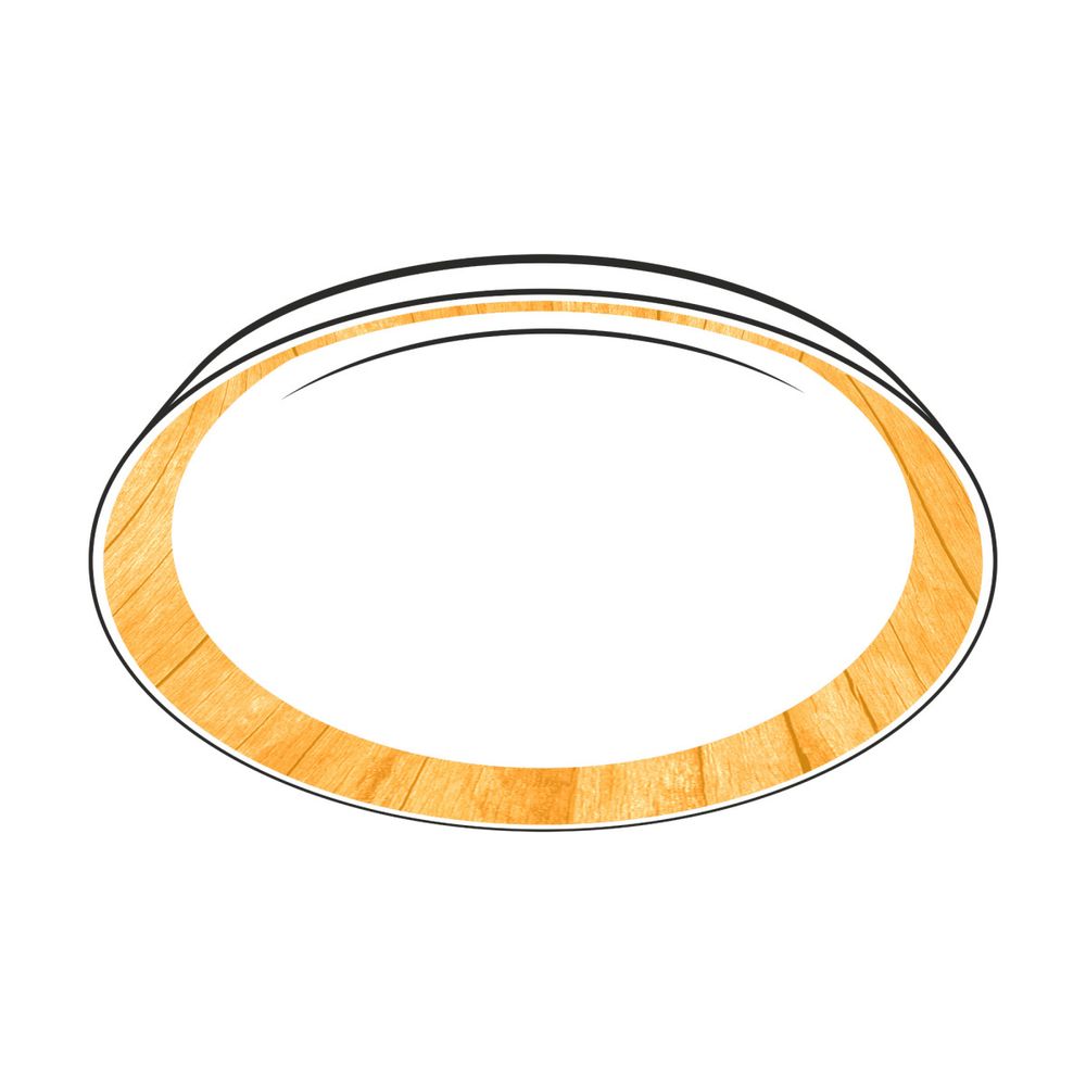 Citilux MEGA CL752452G LED RGB Светильник с пультом Белый+Клён