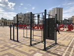 Скамья гимнастическая наклонная для уличных спортивных площадок