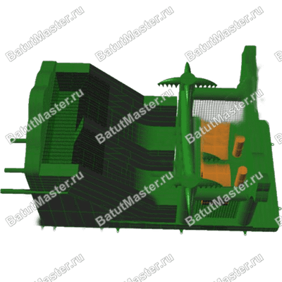 Коммерческий надувной батут "Мир сафари"