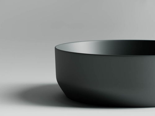 Рукомойник Ceramica Nova Element 39 см CN6022MDH, темный антрацит матовый