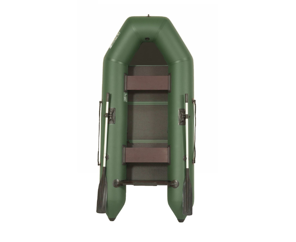 Лоцман Румб РМ-290 ЖС (жесткая слань) зеленая