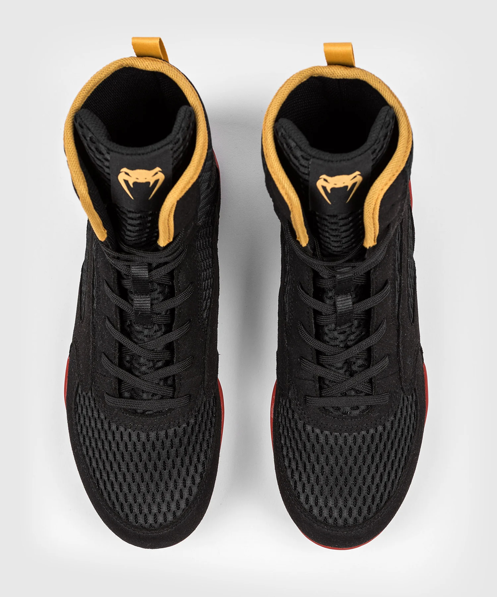 Боксерки Venum Contender Black/Gold/Red