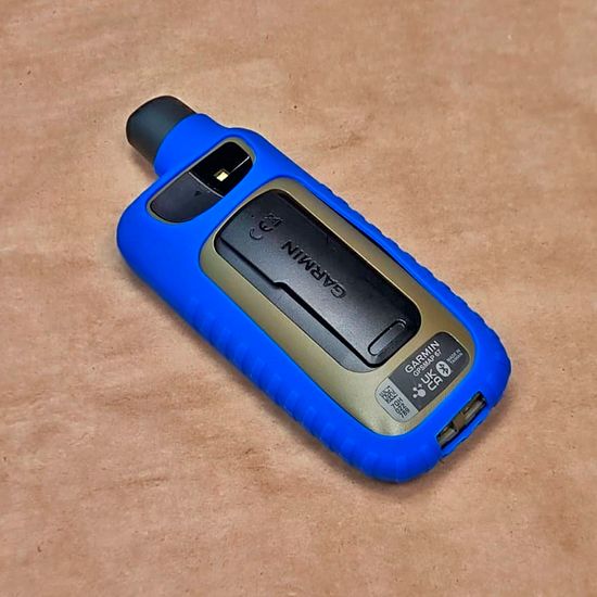 Чехол для Garmin GPSMAP 67/66 силиконовый (Синий)