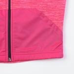 Толстовка со вставками "Розовый меланж"