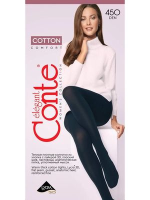 Колготки Cotton 450 XL Conte