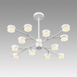 8265/12 COMFI LN26 233 металл, белый Люстра GX53 LED 12*7W 220V TORINA