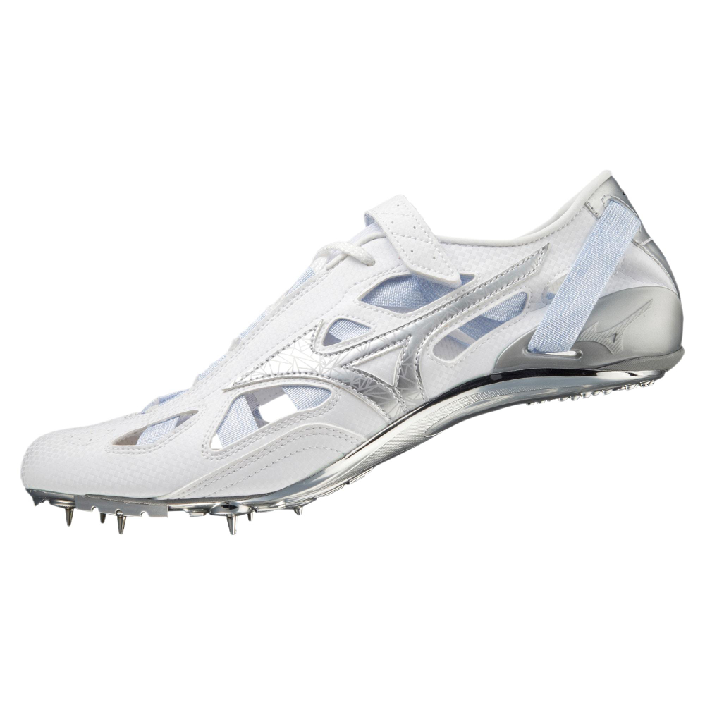 Mizuno Low top Running Shoes Unisex White Silver