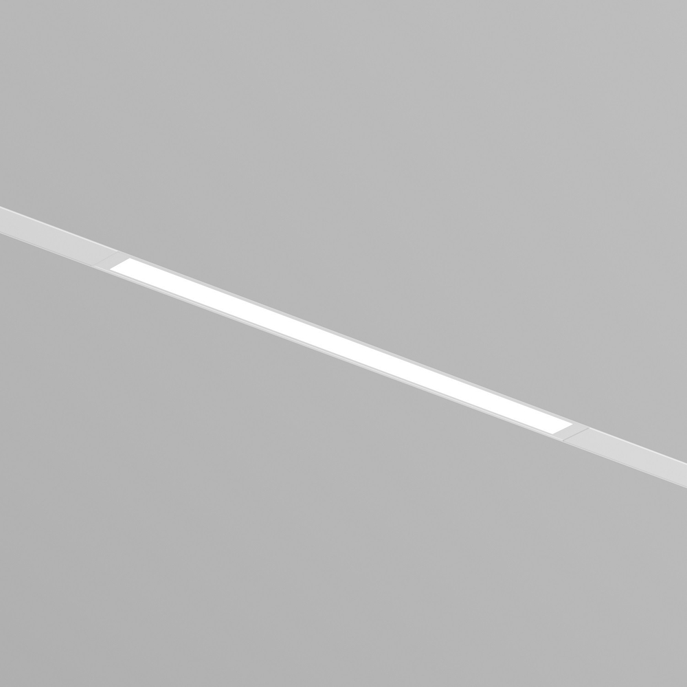 DK8004-CONN-WH Трековый светильник-коннектор SMART LINEAR, IP20, 18W, DIM, 3000K-6000K, белый