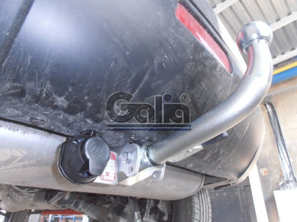 Фаркоп оцинкованный Galia N054C для Nissan Qashqai 2007-2014, Qashqai 2 2014-(паспорт и сертификат в комплекте)(без электрики)
