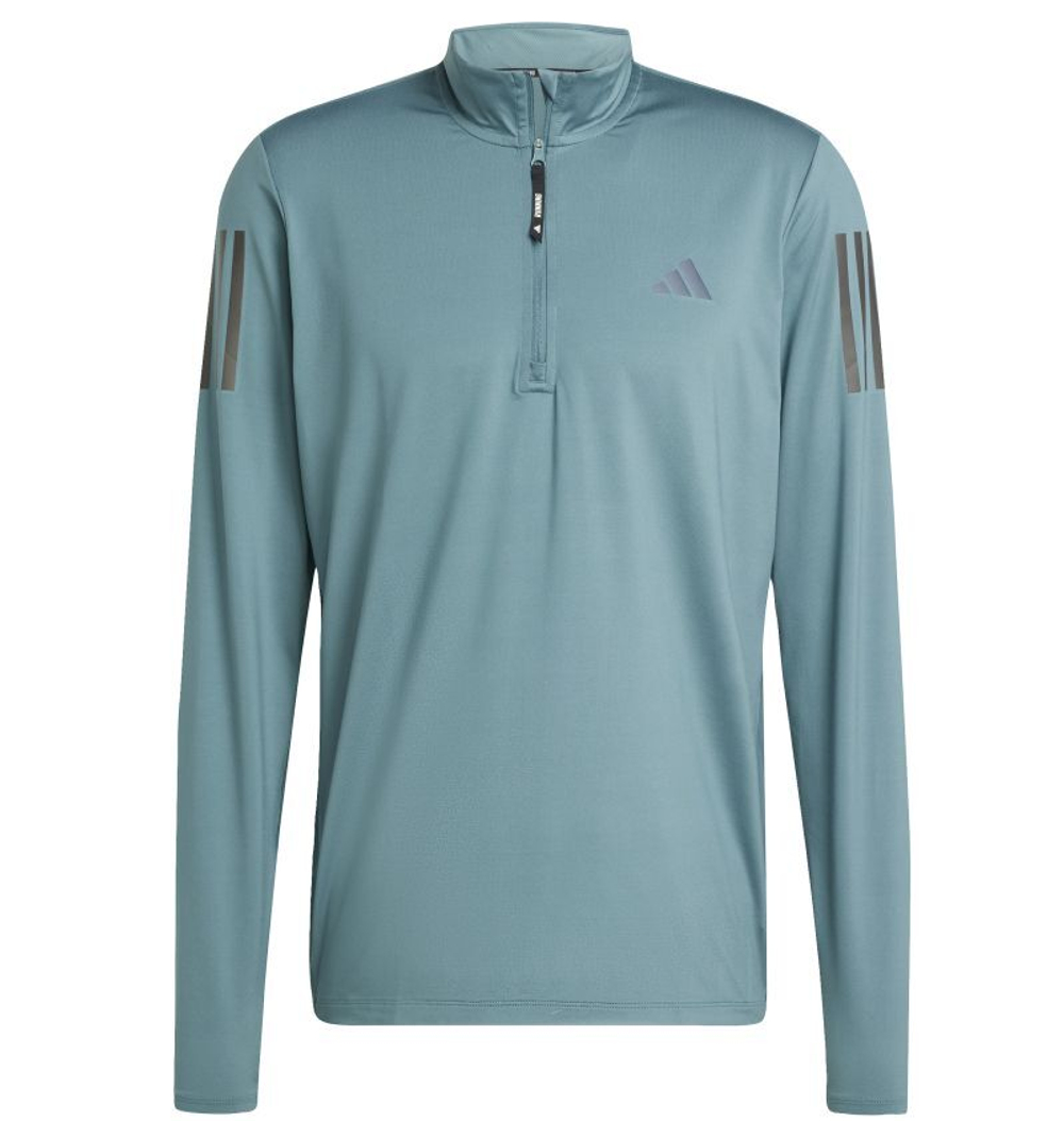 Мужская теннисная кофта Adidas Own The Run - preloved teal