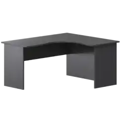 Стол компактный правый А-204.60.ПР Антрацит 1400x1200x760 Арго