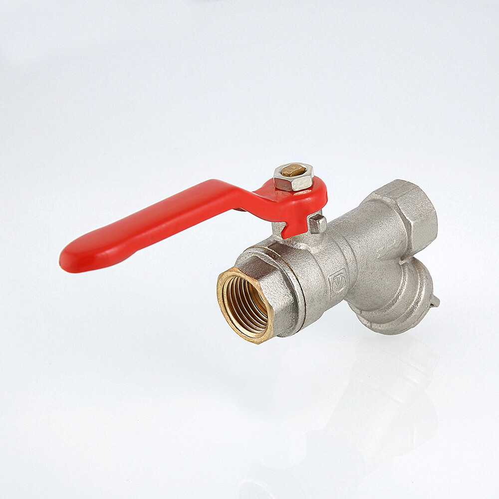 Кран шаровой VALTEC COMBI со встроенным фильтром и флажковой рукояткой