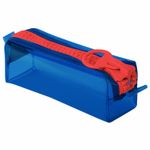 Пенал BRAUBERG с объемной "тракторной" молнией, 1 отделение, ПВХ, 22х5см, Contrast blue, 272341