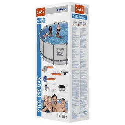 Каркасный бассейн Steel Pro Max 366х122см