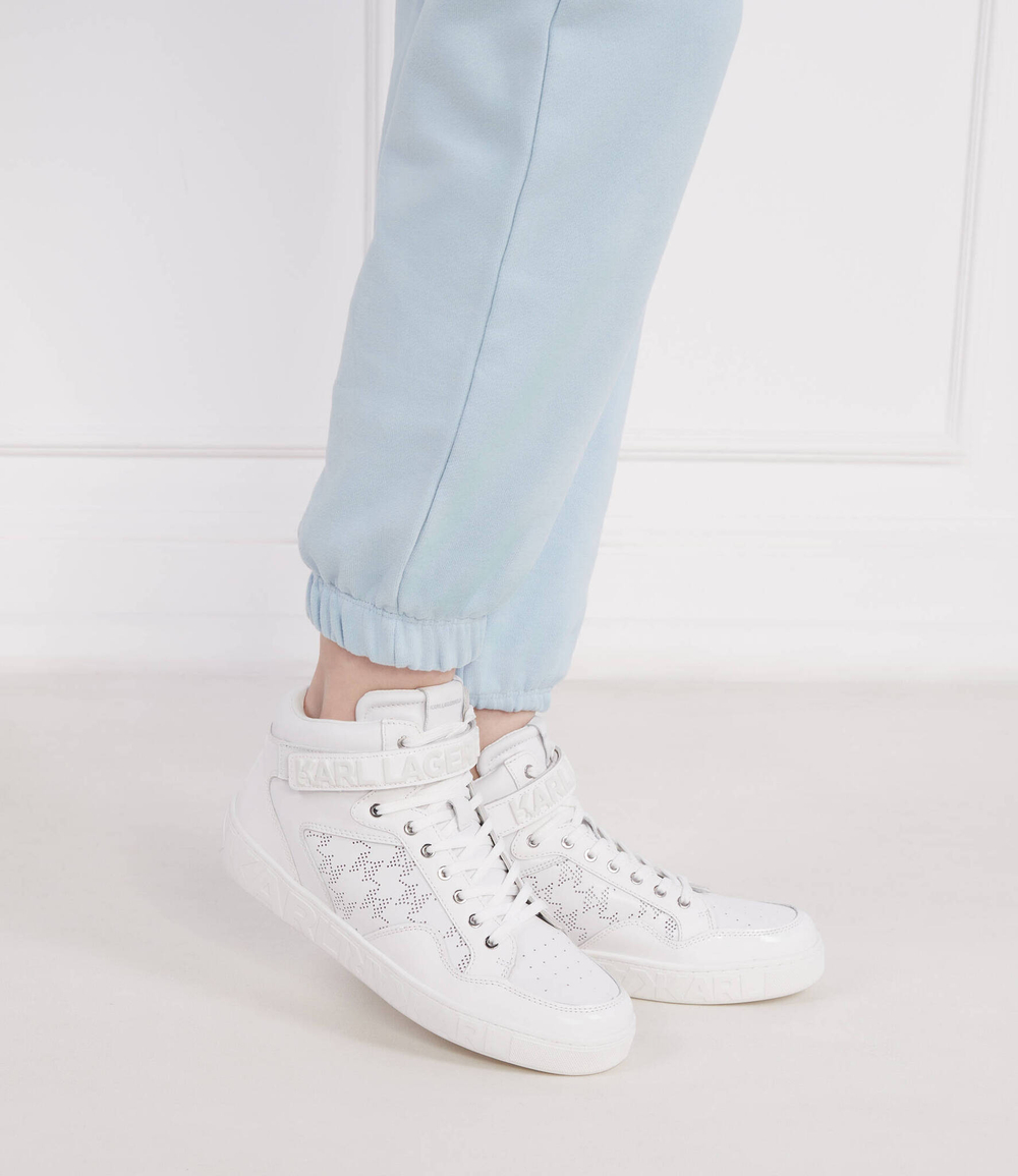 Кожаные кроссовки kupsole iii Karl Lagerfeld - белый(KL61056)