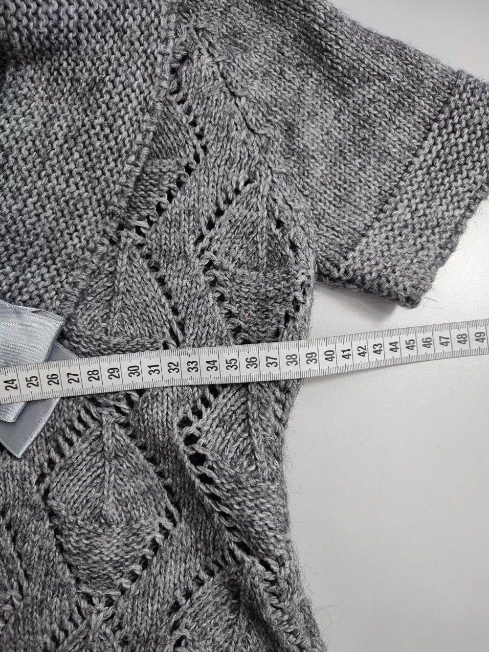 Кардиган с коротким рукавом 44 размер