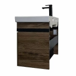 Тумба с раковиной Comforty Соло 00-00010978 70 дуб тёмно-коричнвый