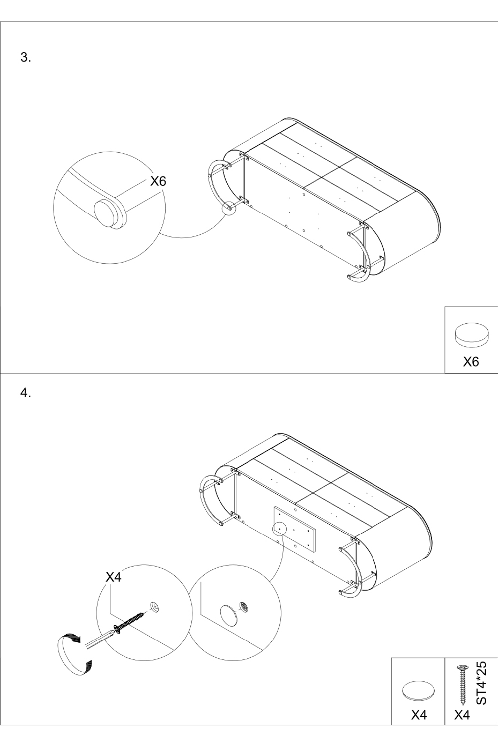 Комод коричневый 165x44,5x71см Garda Decor