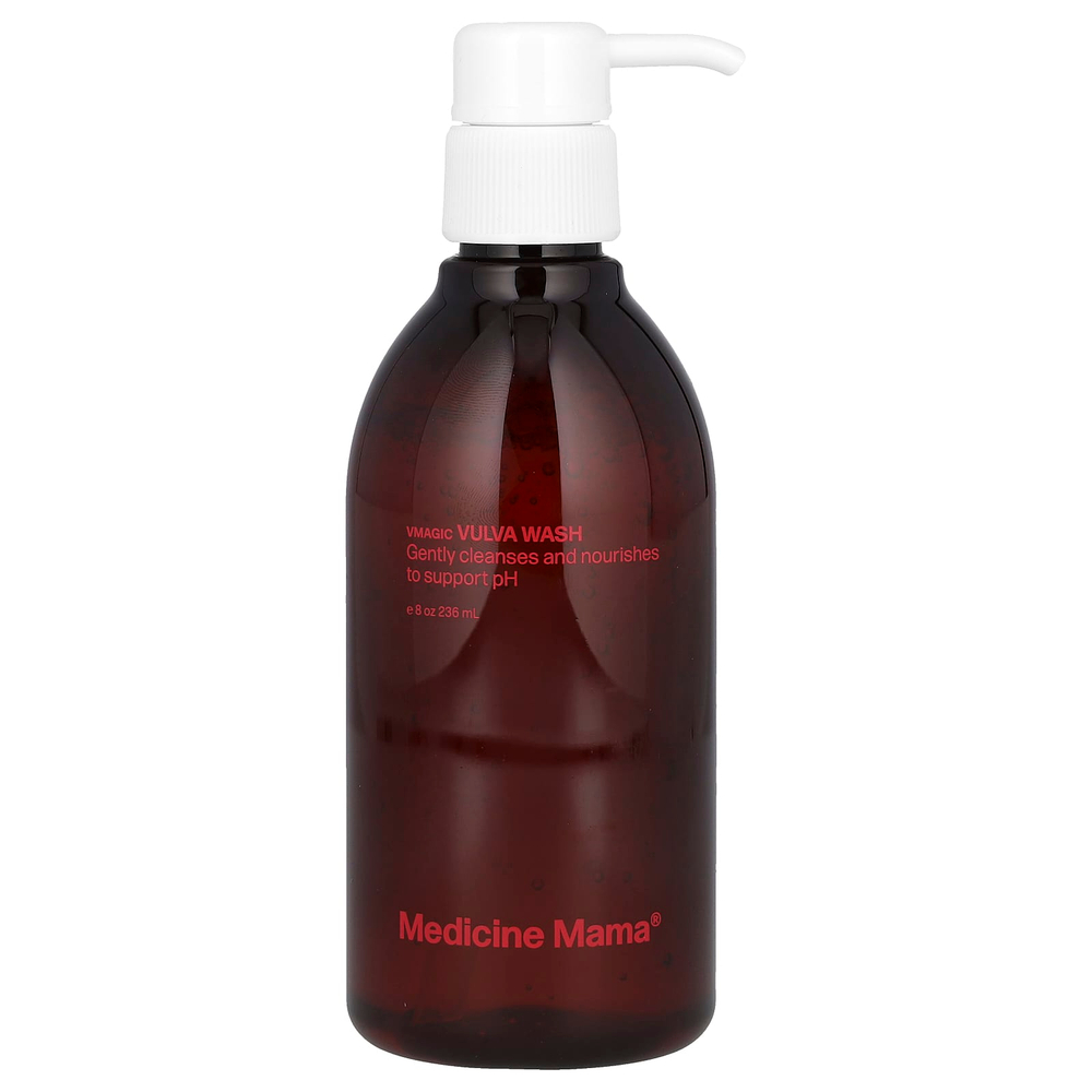 Medicine Mama, Vulva Wash, без отдушек, 236 мл (8 жидк. унц.)