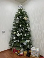 Елка Половинка «Графская» пристенная-угловая (литая+пвх) 150 см / 1.5 м