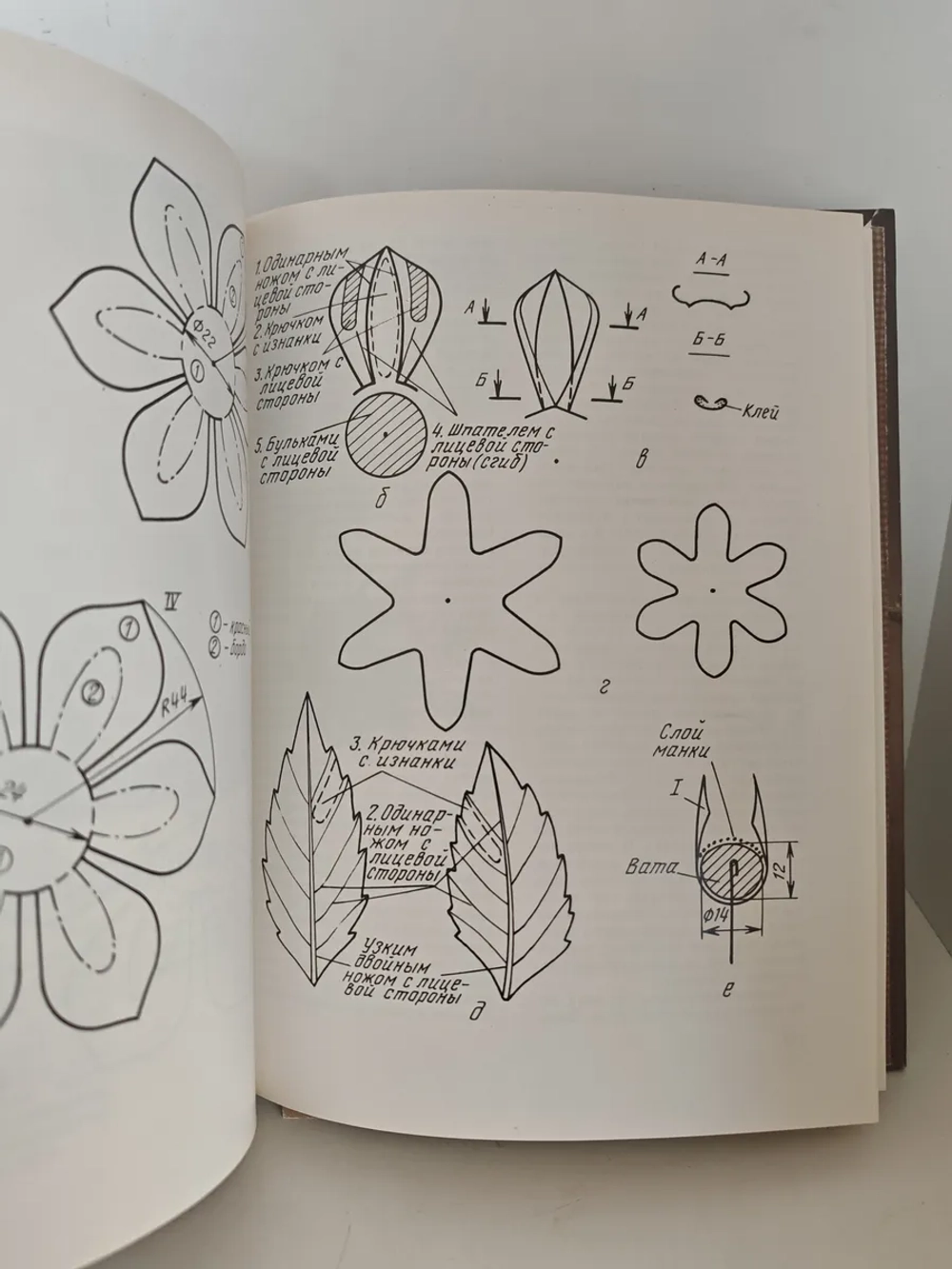 Цветы из ткани