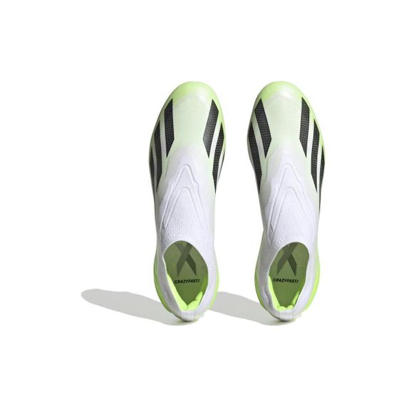 Кроссовки Adidas X Crazyfast.1 Футбольные бутсы Низкие Лимон Унисекс