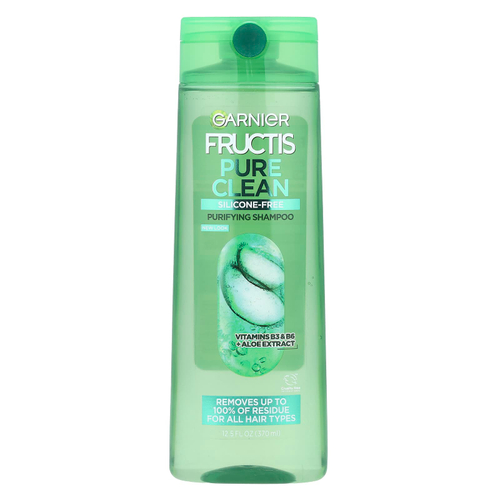 Garnier, Fructis, очищающий шампунь, для нормальных волос, безупречное очищение, 370 мл (12,5 жидк. унц.)