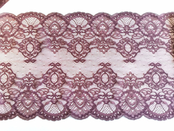 Эластичное кружево, кофейный, 22,5 см (Артикул: EK-2109), м