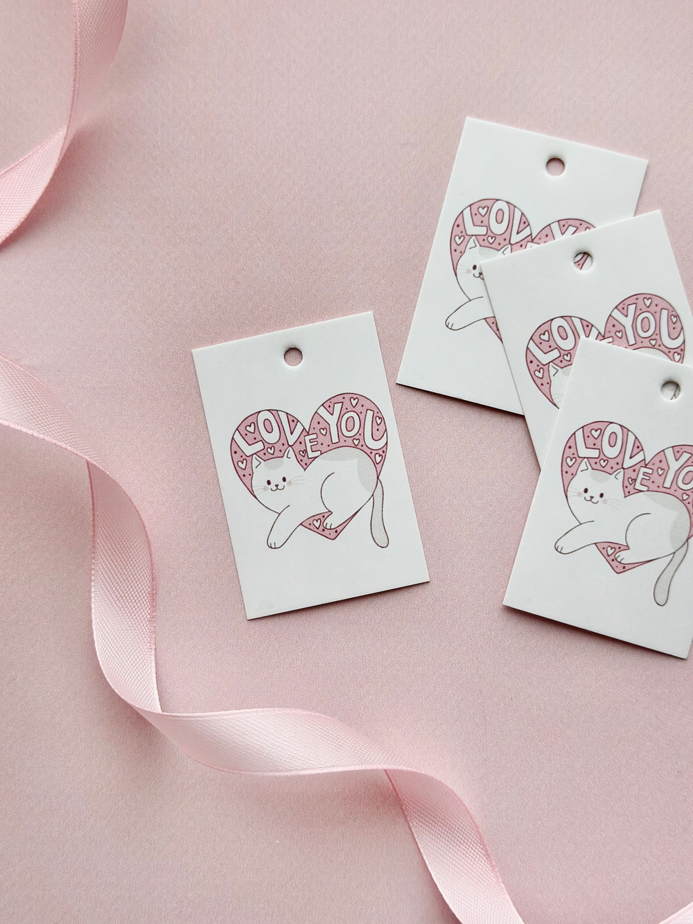 Бирка "Кот" 4х6 см