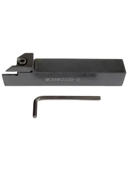 Резец-державка отрезной канавочный под сменные пластины MGEHR2525-3