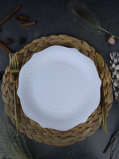 Тарелка десертная 21 см. Роял Ажур