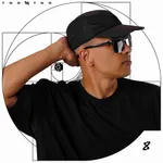 Кепка Тандем Тэндай Tandem 6-ти панельная черная