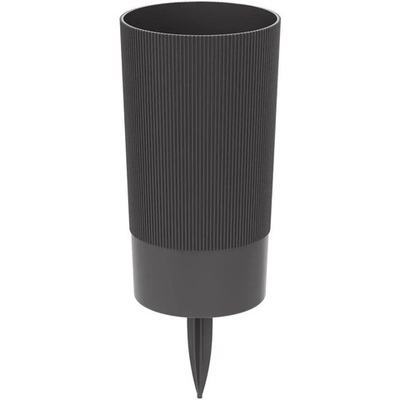 Ваза под срезку Версаль Д150мм, В280мм (с колышком)(графит)