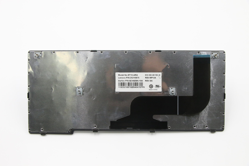 Клавиатура для Ноутбука Lenovo LenovoS20-30 / S210 / Flex 10 раскладка - арабская, черная (25210845)