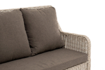 "Гляссе" диван трехместный из искусственного ротанга, цвет бежевый