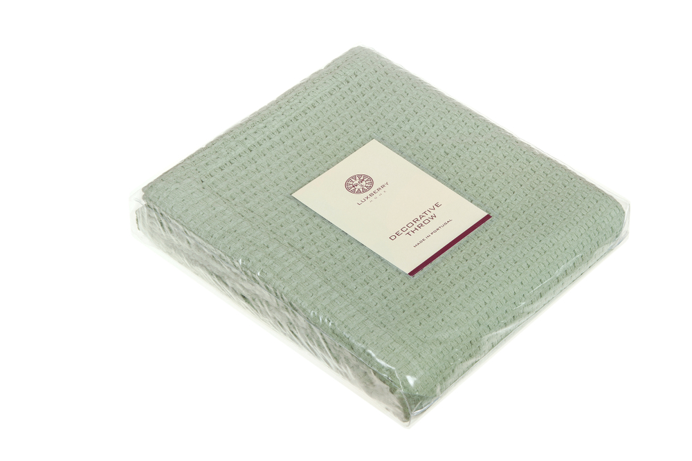 Покрывало 150x220 Luxberry Vegan зеленое