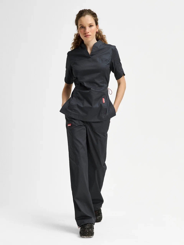 Брюки свободные медицинские женские Йошо, ртуть хлопок