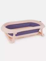 Ванна детская 82 см со сливом складная RANT "Lobster" RBT001 Pink & Lavender