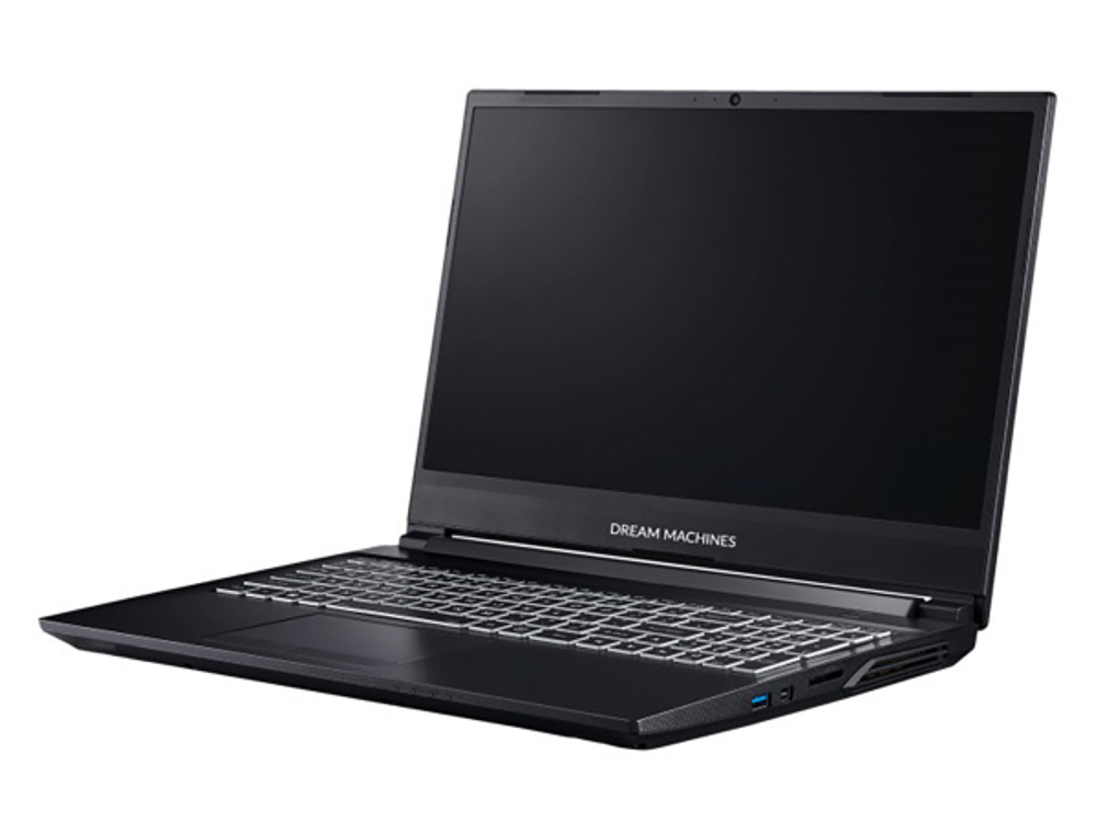 Ноутбук Dream Machines RG3060-15KZ20 i5-11400H 16Gb SSD 500Gb NVIDIA RTX 3060 для ноутбуков 6Gb 15,6 FHD WVA Cam 48.96Вт*ч No OS Черный RG3060-15KZ20