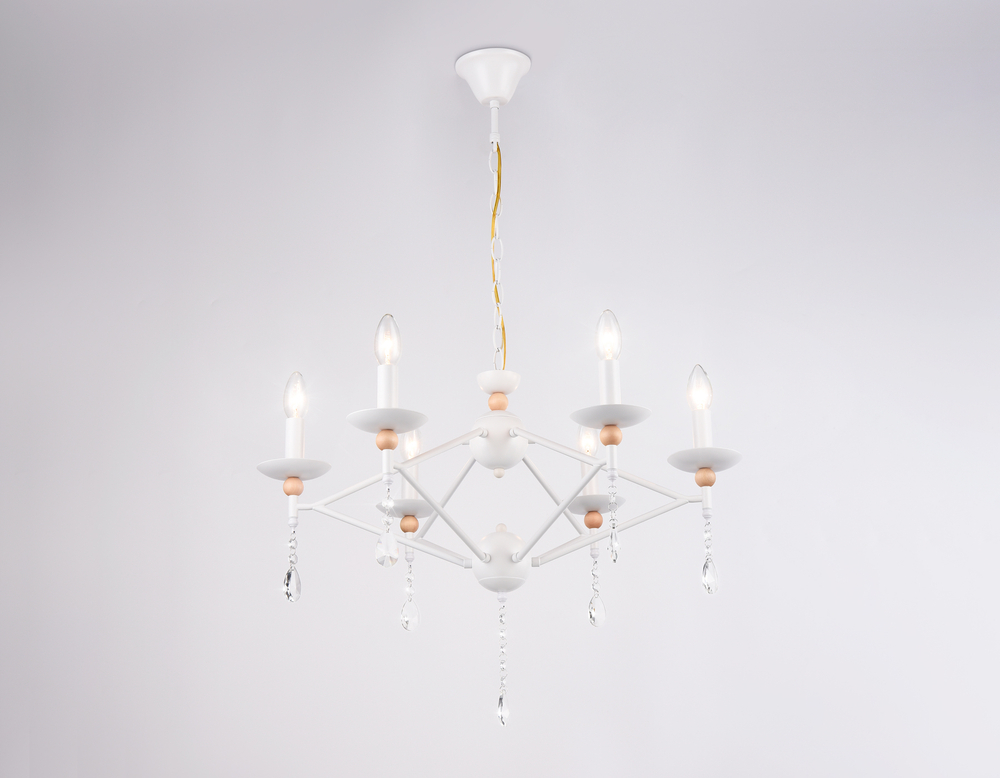 TR9596/6 WH белый E14/6 max 40W D660*880