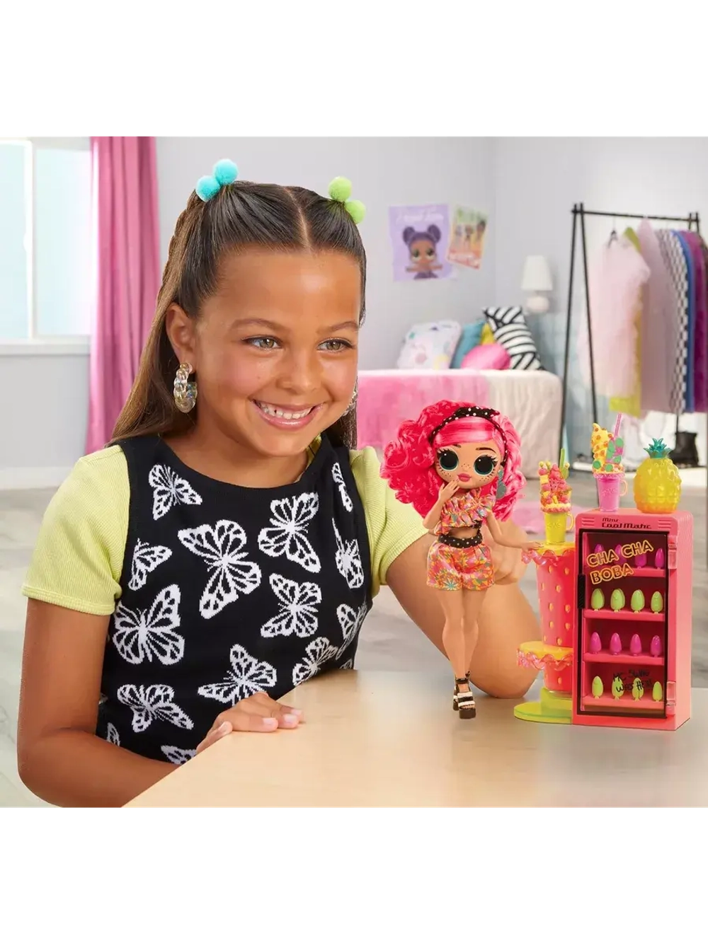 Кукла Лол Омг Omg Pinky Pops Sweet Nails большая оригинал