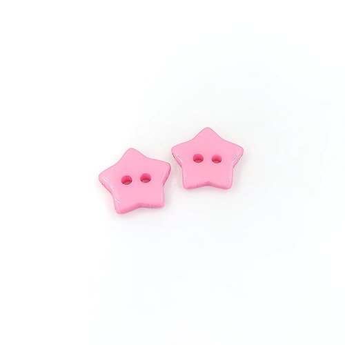 Пуговицы/пластик на прокол/К 1848 розовый