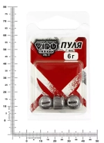 Груз "Пуля" для спиралей Jig Spring (3шт/уп)