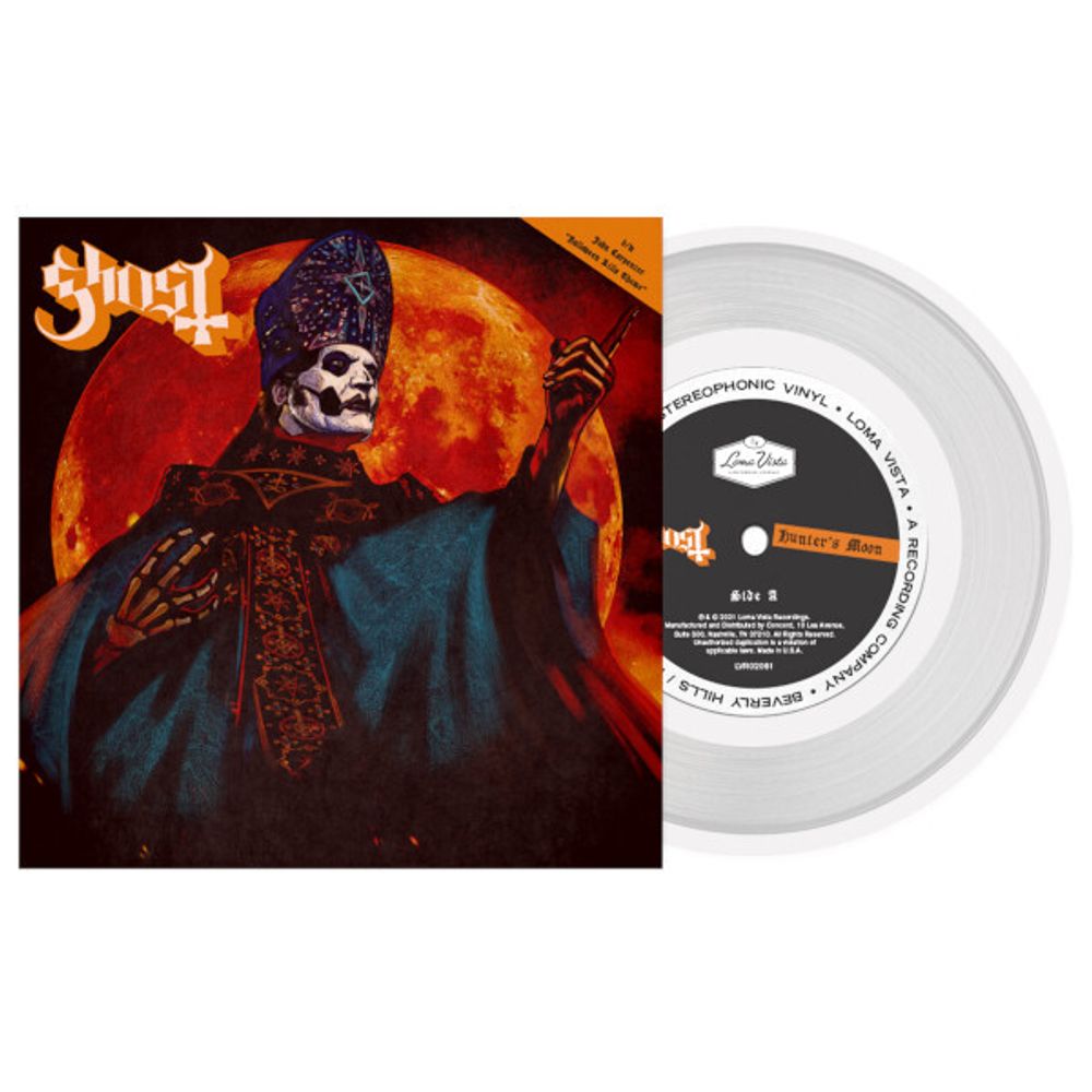 Ghost / Hunter&#39;s Moon (Limited Edition)(Clear Vinyl)(7&quot; Vinyl Single)