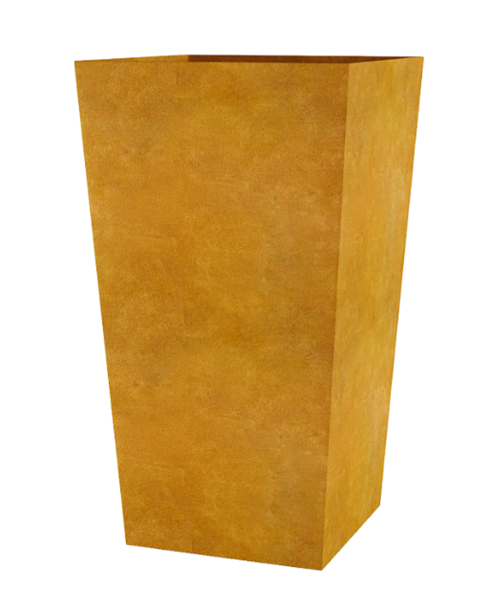 Кашпо CONIC GOLD 40 x 40 x 70