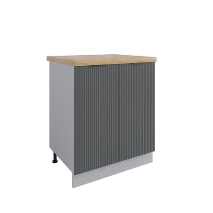 Кухня Модуль С 700 Фенис 3Д Графит