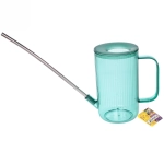 Лейка для растений 1л «Niagara Falls» с прикорневым поливом, нефрит ДоброСад