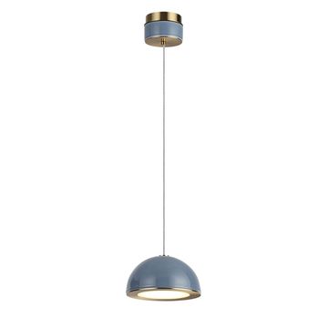 Подвес 6W 3000K светлая 5452/6LA бронза/синий LULU Odeon Light Exclusive