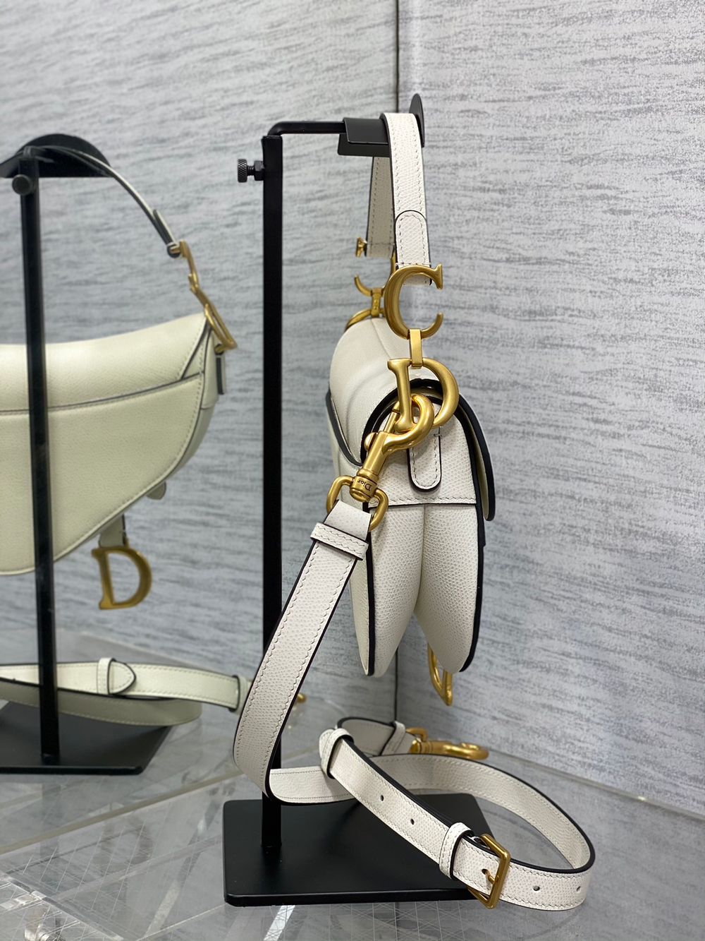 Christian Dior Small Saddle Bag with Strap